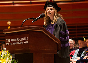 Class speaker for Commencement 2017: Autumn Gramigna